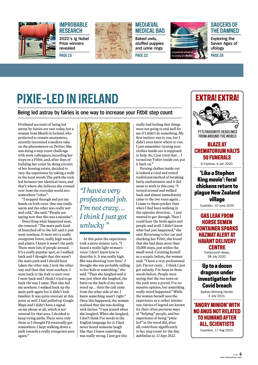 Fortean Times Magazine 425 Special Issue