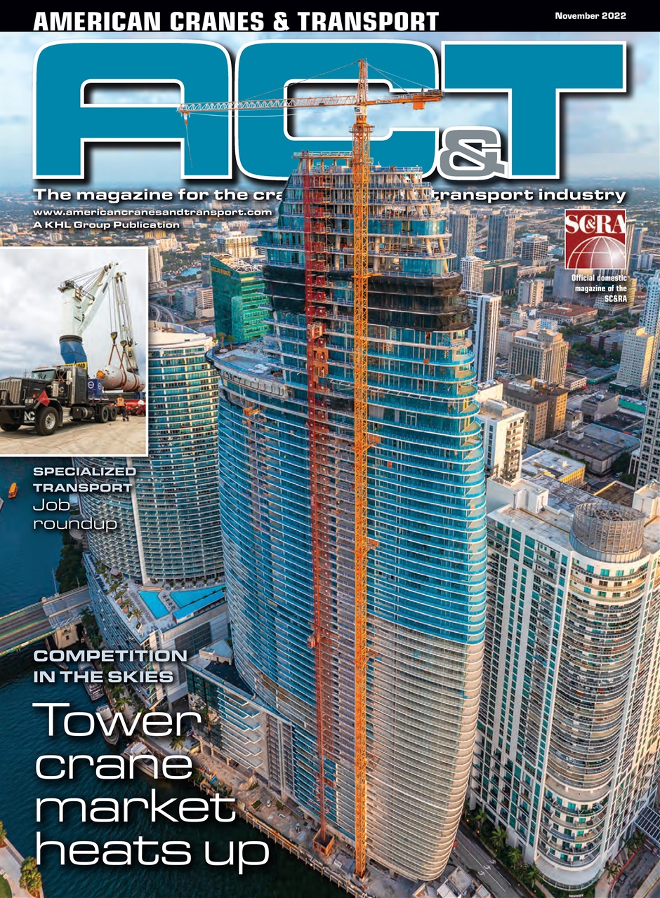American Cranes & Transport Magazine November 2022 Back Issue