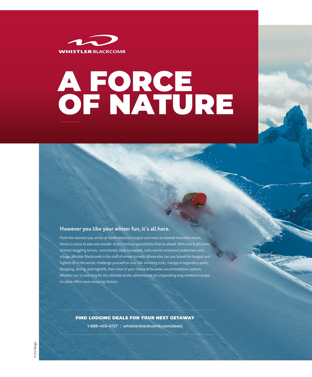 Ski Canada Magazine FREE Sample Issue Special Issue