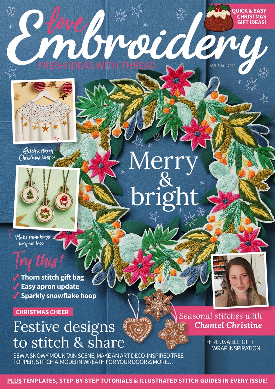 Love Embroidery Magazine Issue 33 Subscriptions Pocketmags