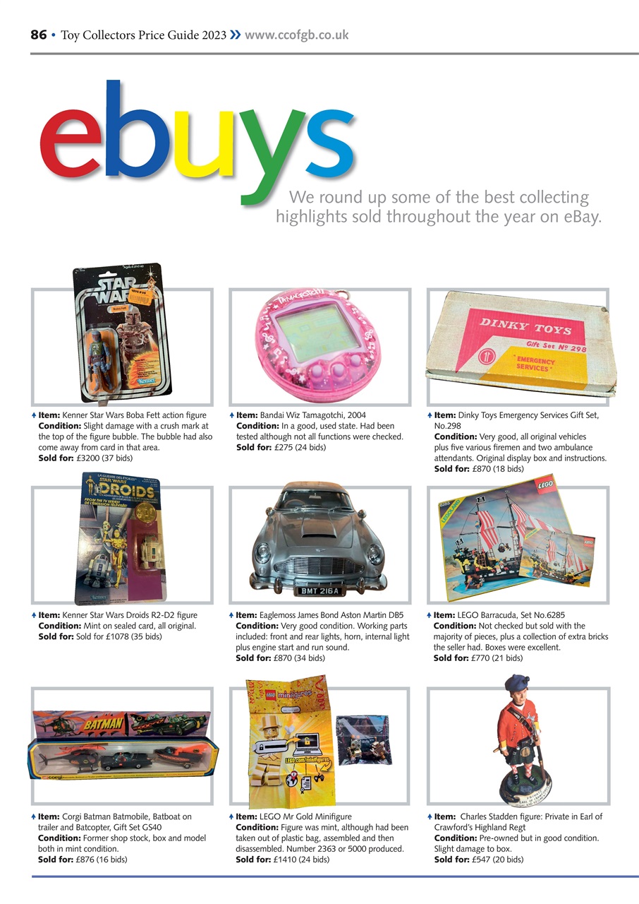 Toy Collectors Price Guide Magazine Price Guide 2023 Subscriptions