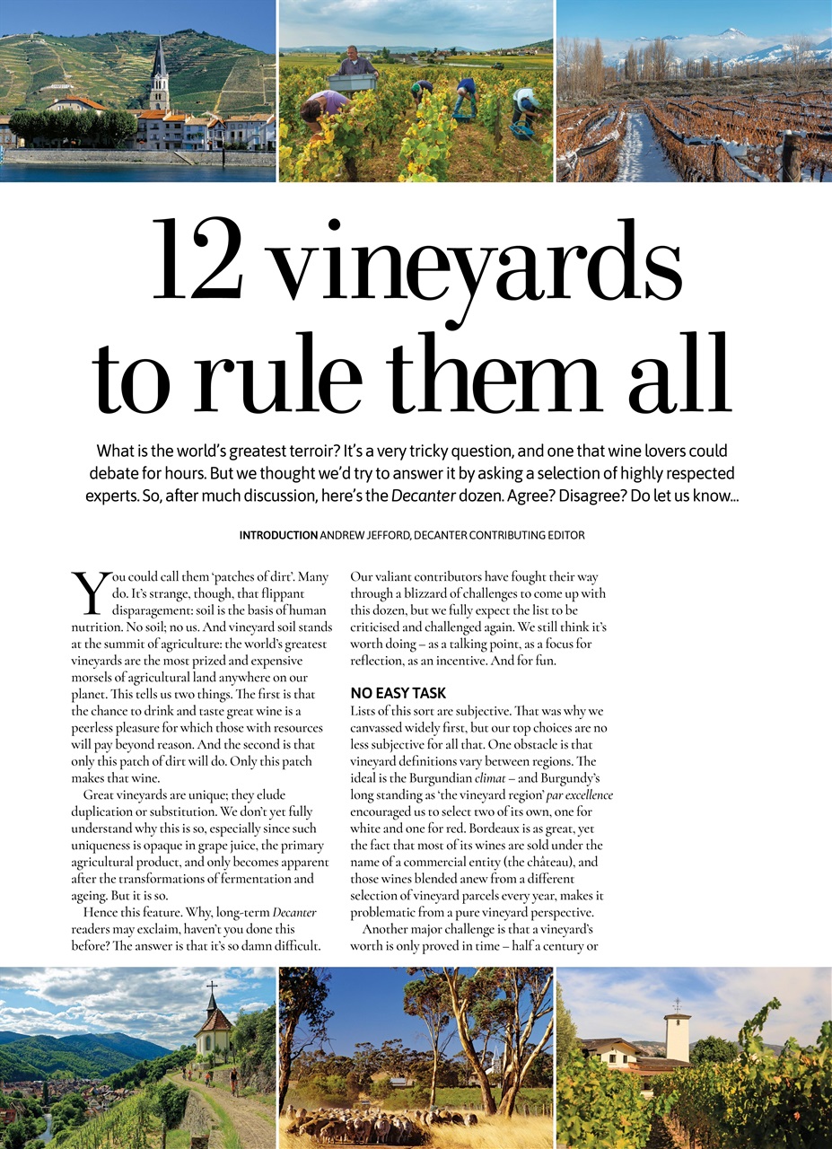 Decanter Magazine December 2022 Back Issue