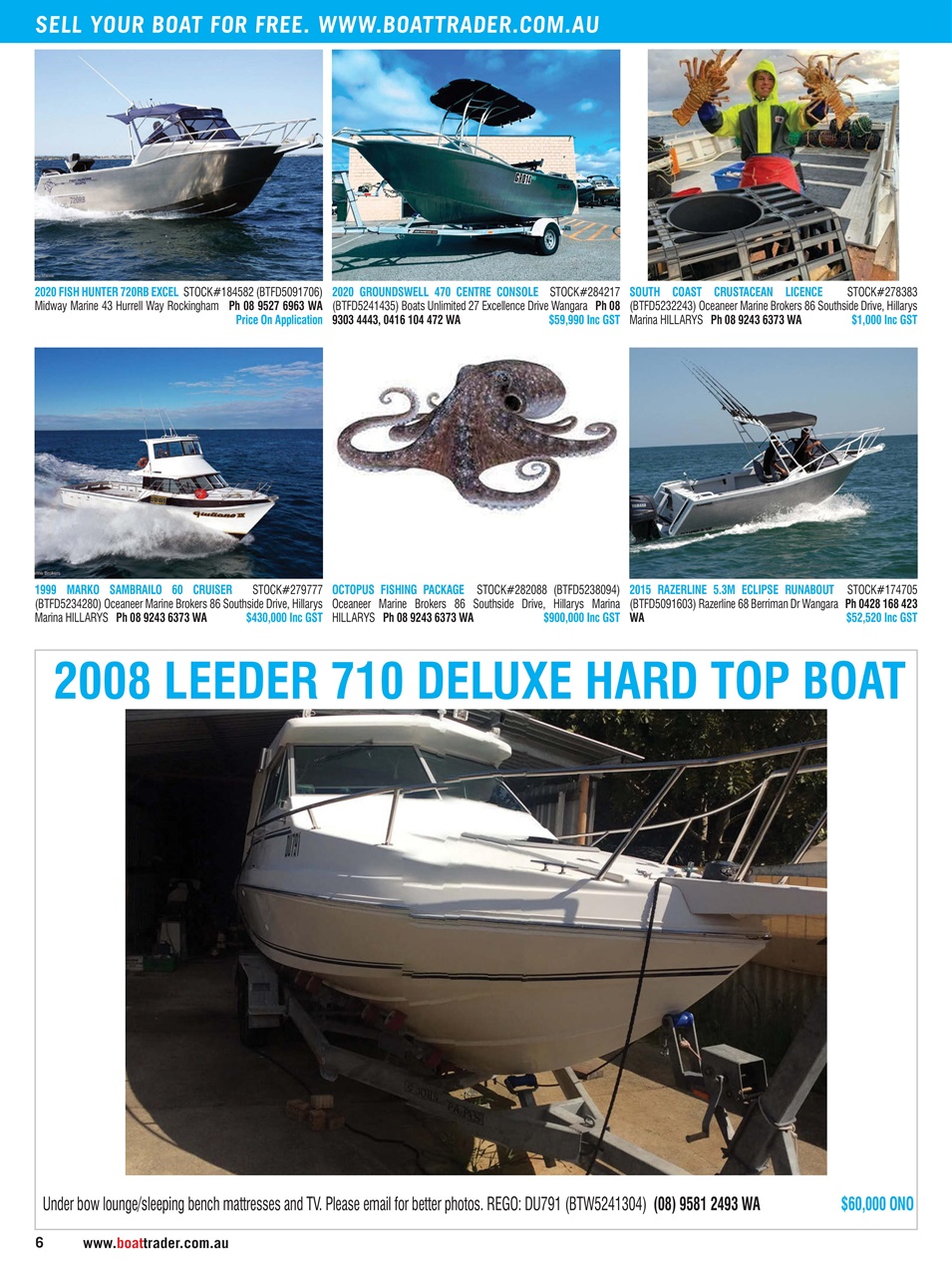Boat Trader Australia Magazine 2210 Back Issue