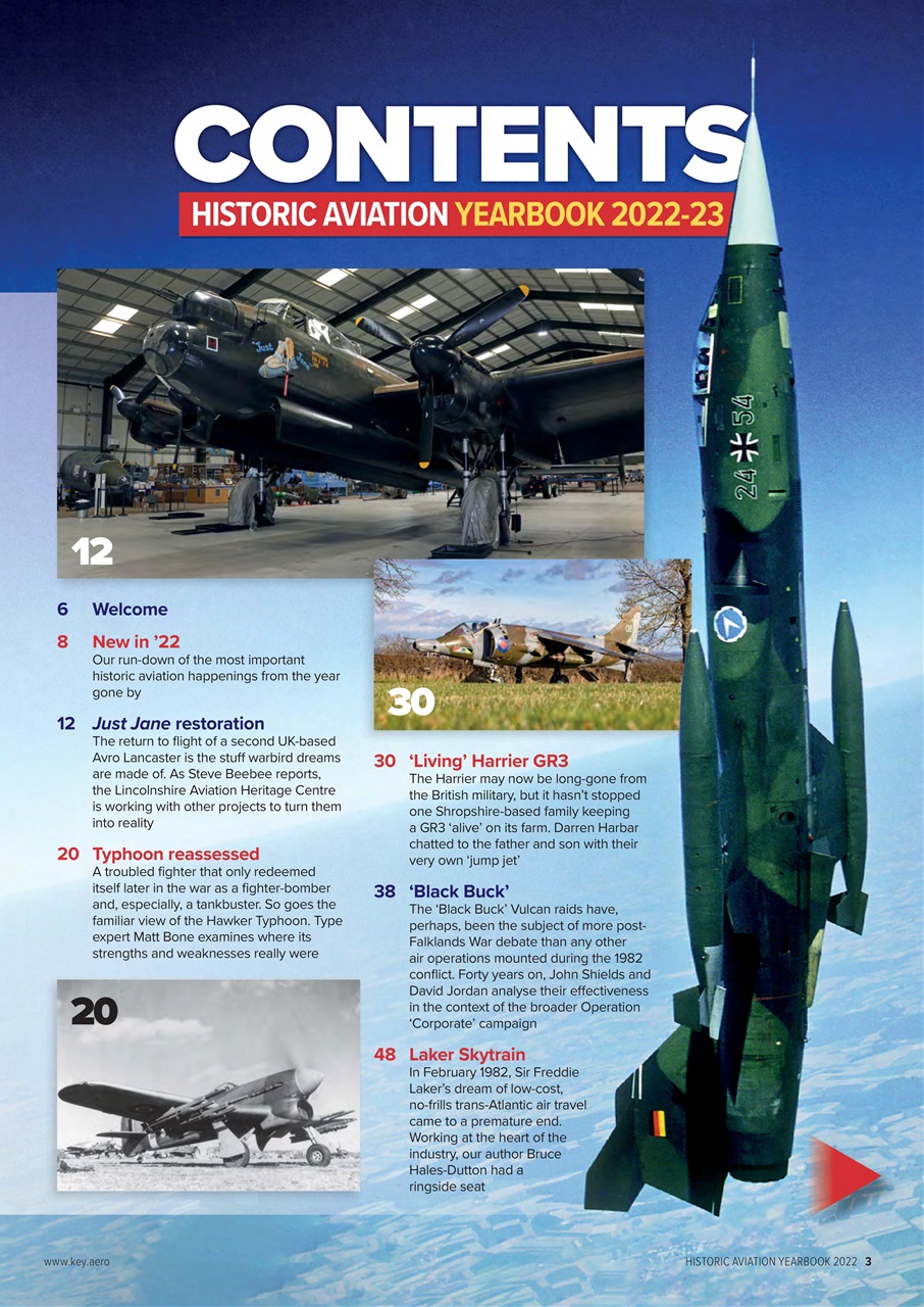 Aviation News Magazine Historic Aviation Yearbook 202223 Special Issue