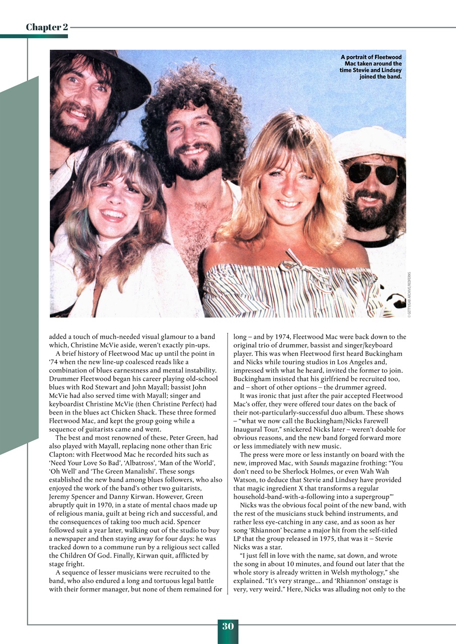 Music Magazine - The Story of Stevie Nicks Second Edition Back Issue