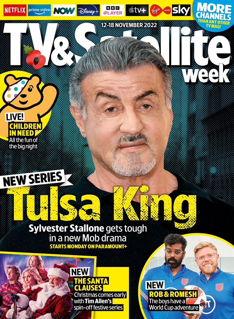 TV Satellite Week Magazine 12 Nov 2022 Back Issue