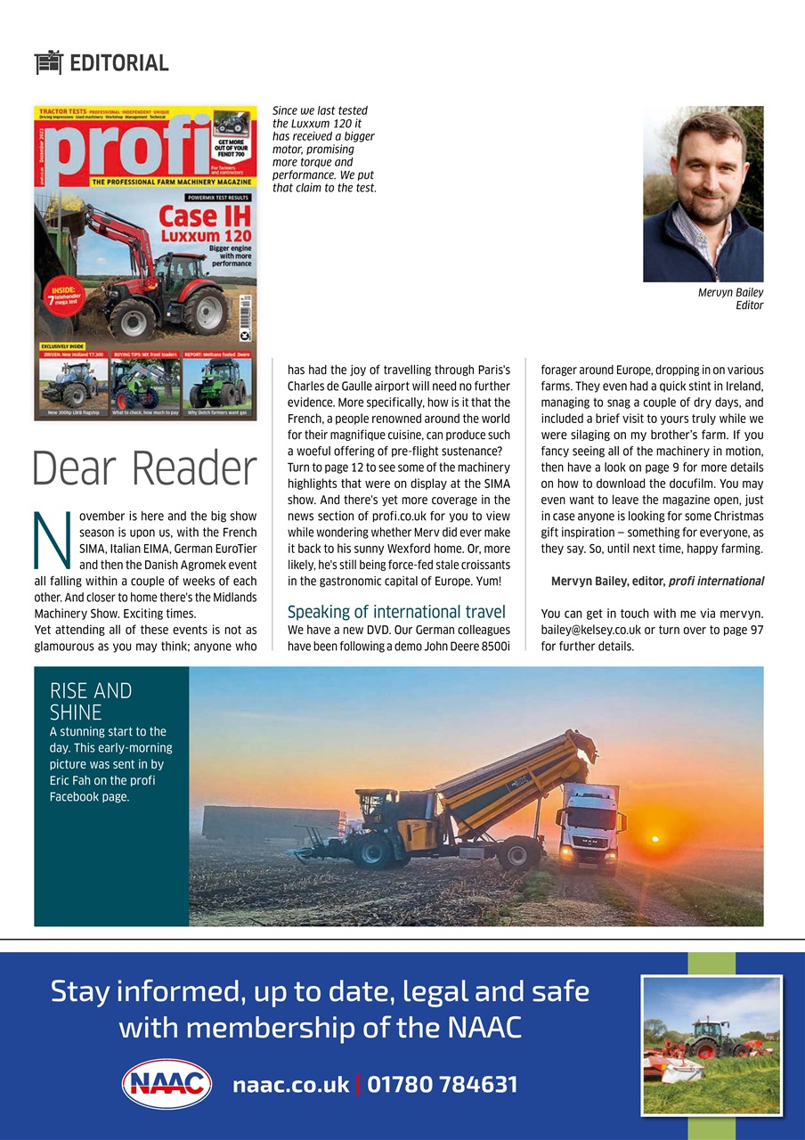 Profi International Magazine - Sample Issue Special Issue