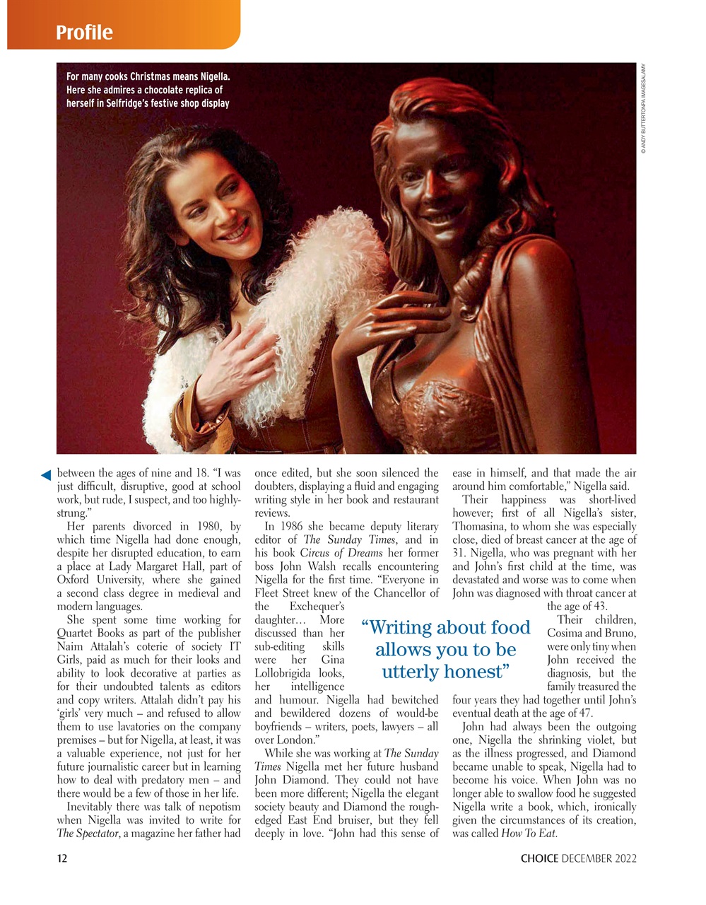 Choice Magazine Subscriptions and December 2022 Issue