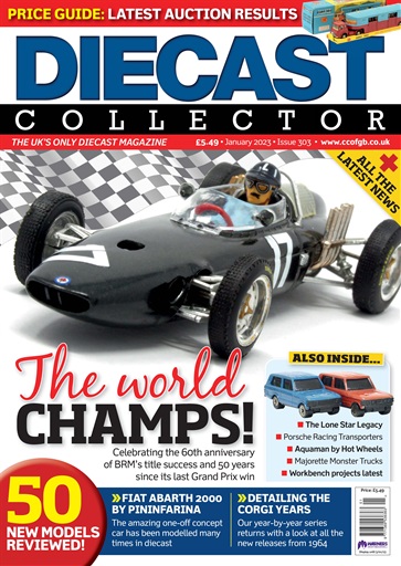 Diecast Collector Magazine - January 2023 Back Issue