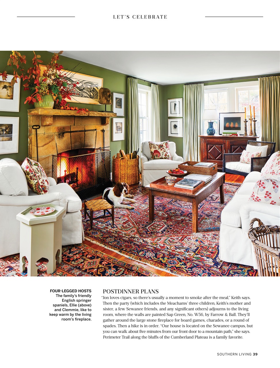 Southern Living Magazine November 22 Back Issue