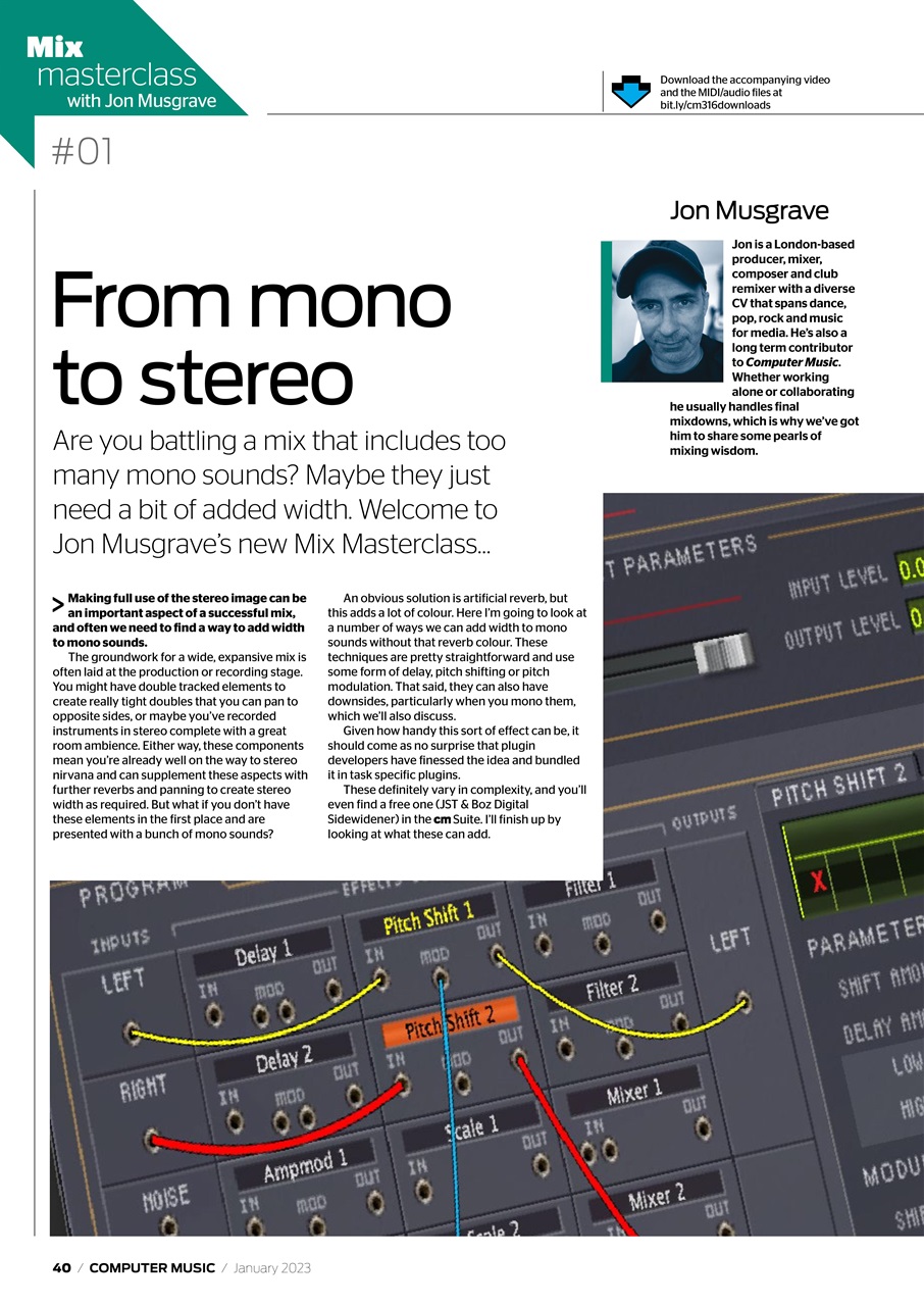 Computer Music Magazine January 2023 Back Issue