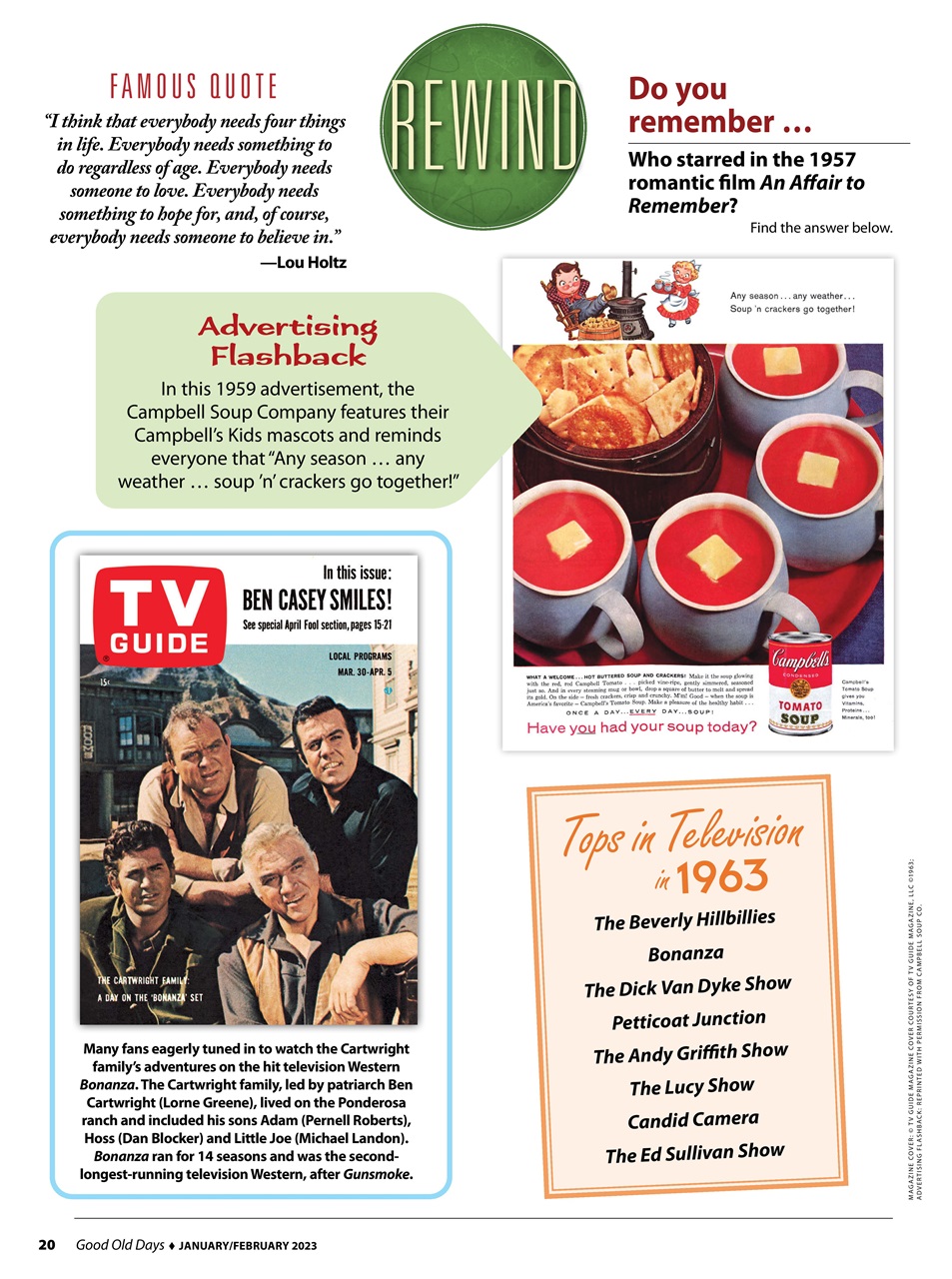 Good old days magazine february 2023 subscriptions pocketmags