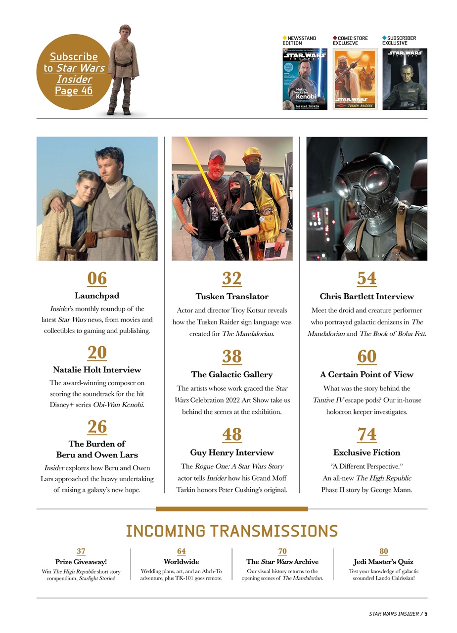 Star Wars Insider Magazine - #215 Subscriptions | Pocketmags