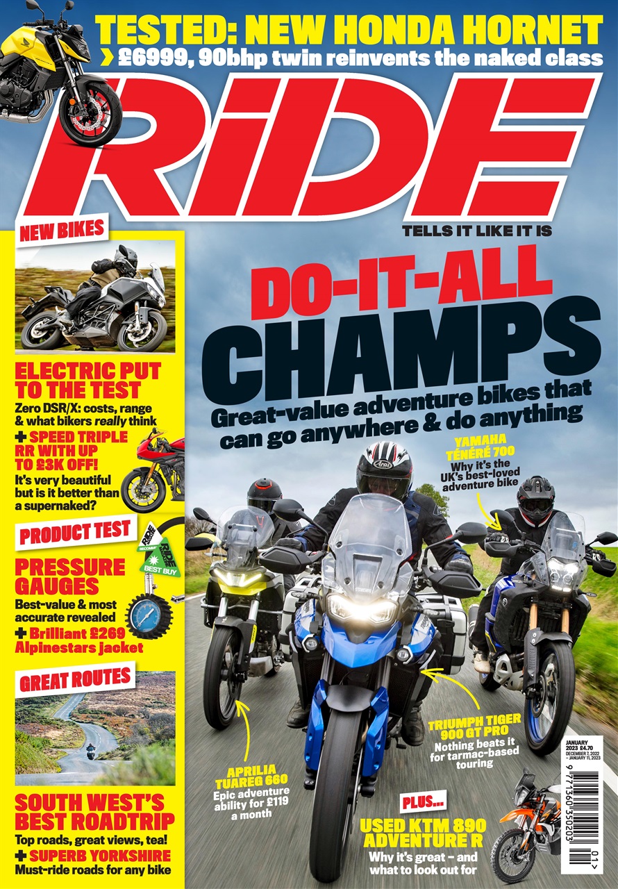 ride magazine tours