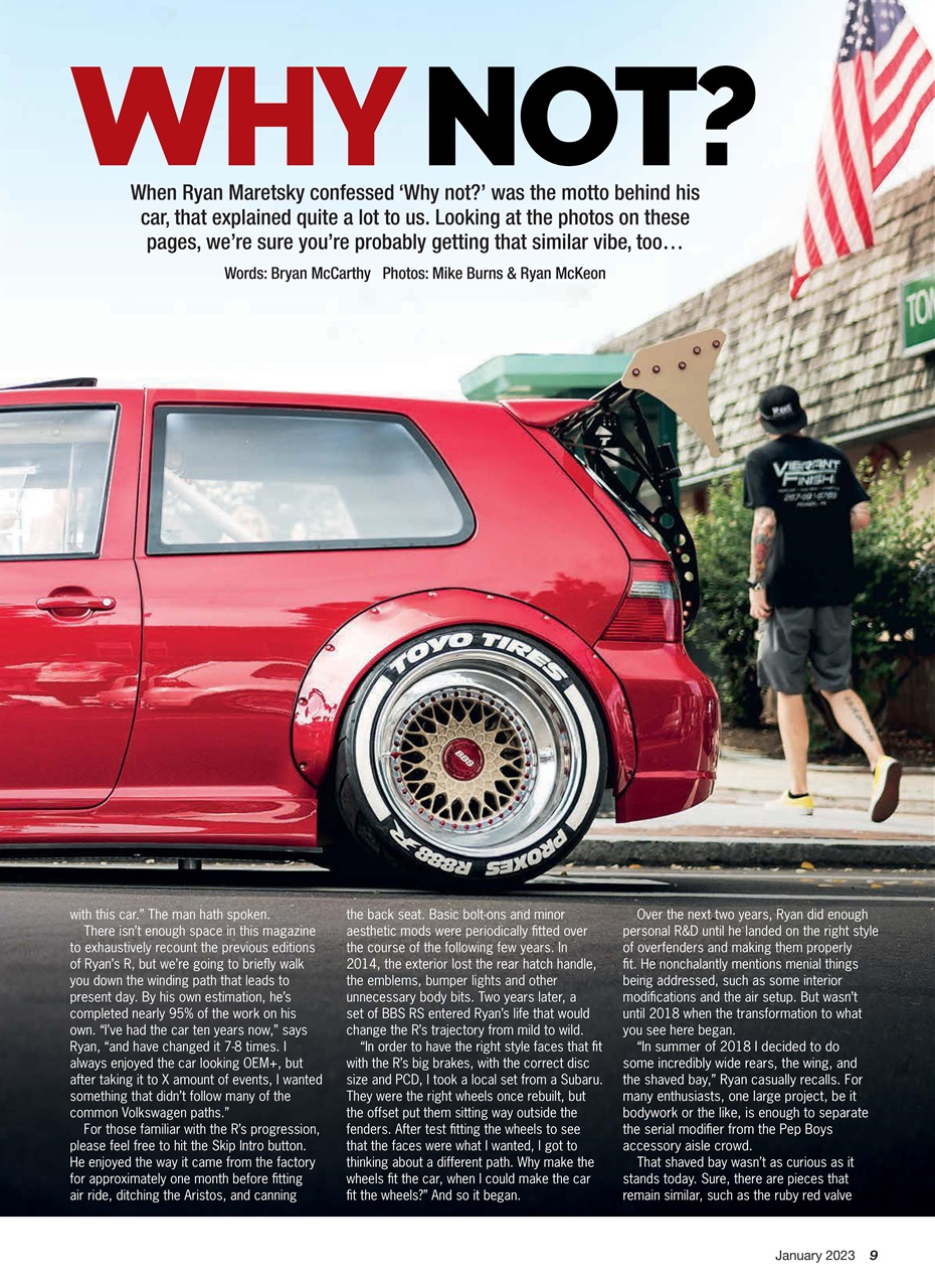 Performance VW Magazine - Jan-23 Back Issue