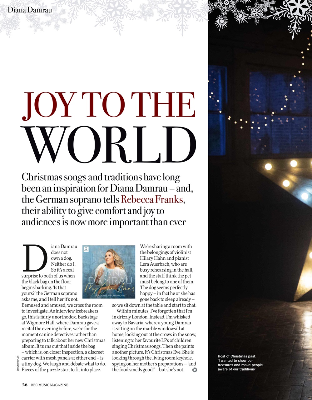 BBC Music Magazine Christmas 2022 Back Issue