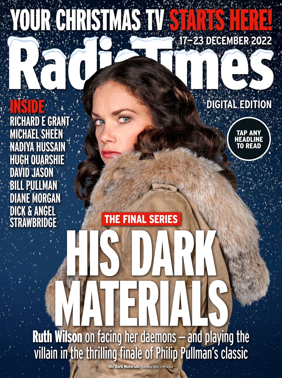 Radio Times Magazine 1723rd December 2022 Back Issue