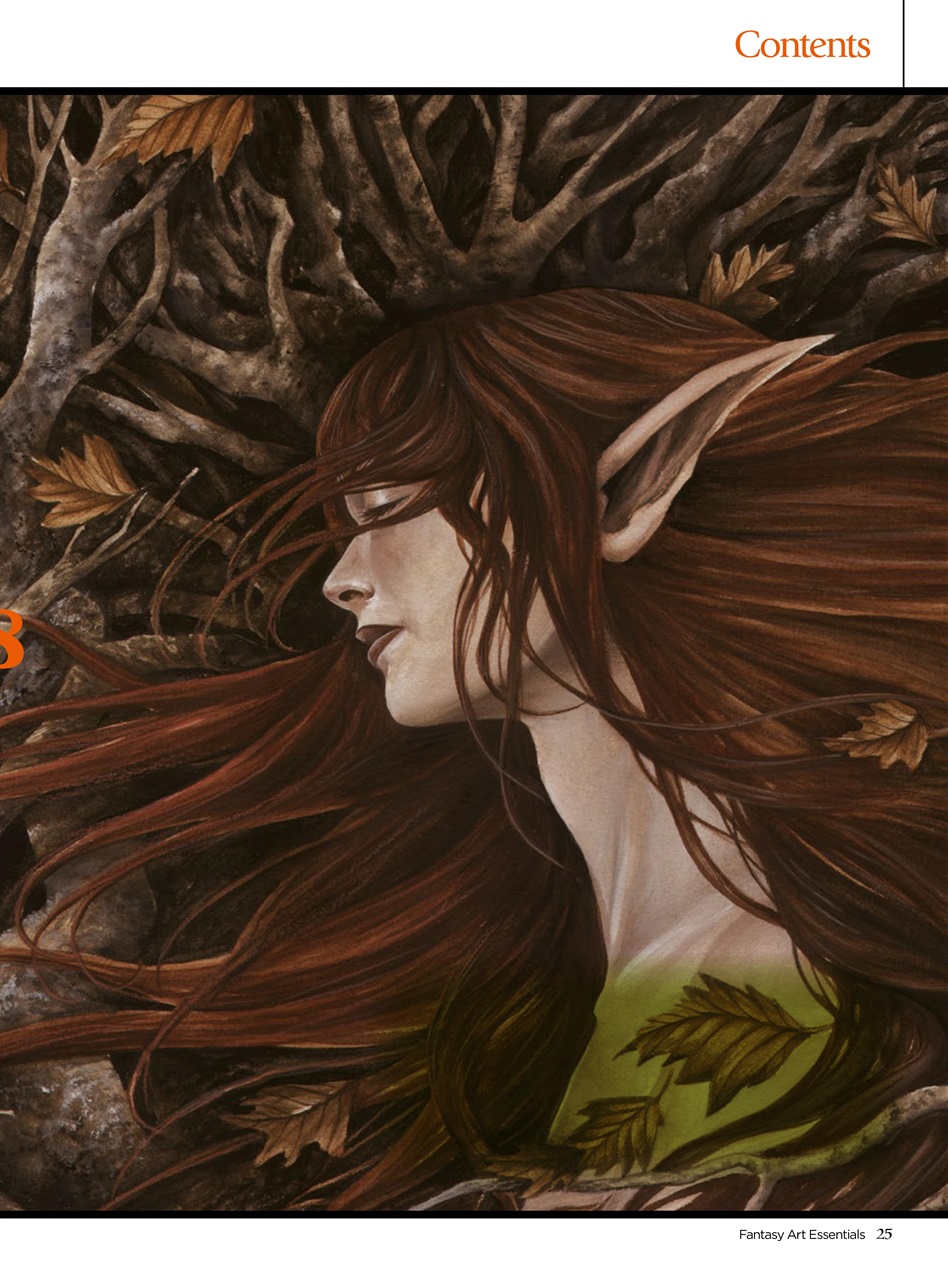 Creative Bookazine Fantasy Art Essentials Thirteenth Edition Back Issue