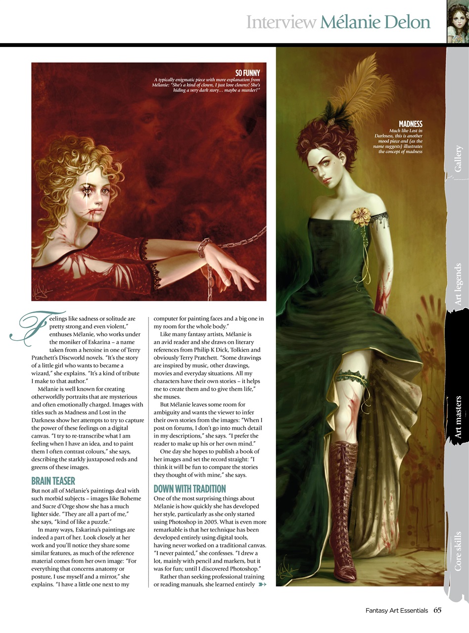 Creative Bookazine Fantasy Art Essentials Thirteenth Edition Back Issue