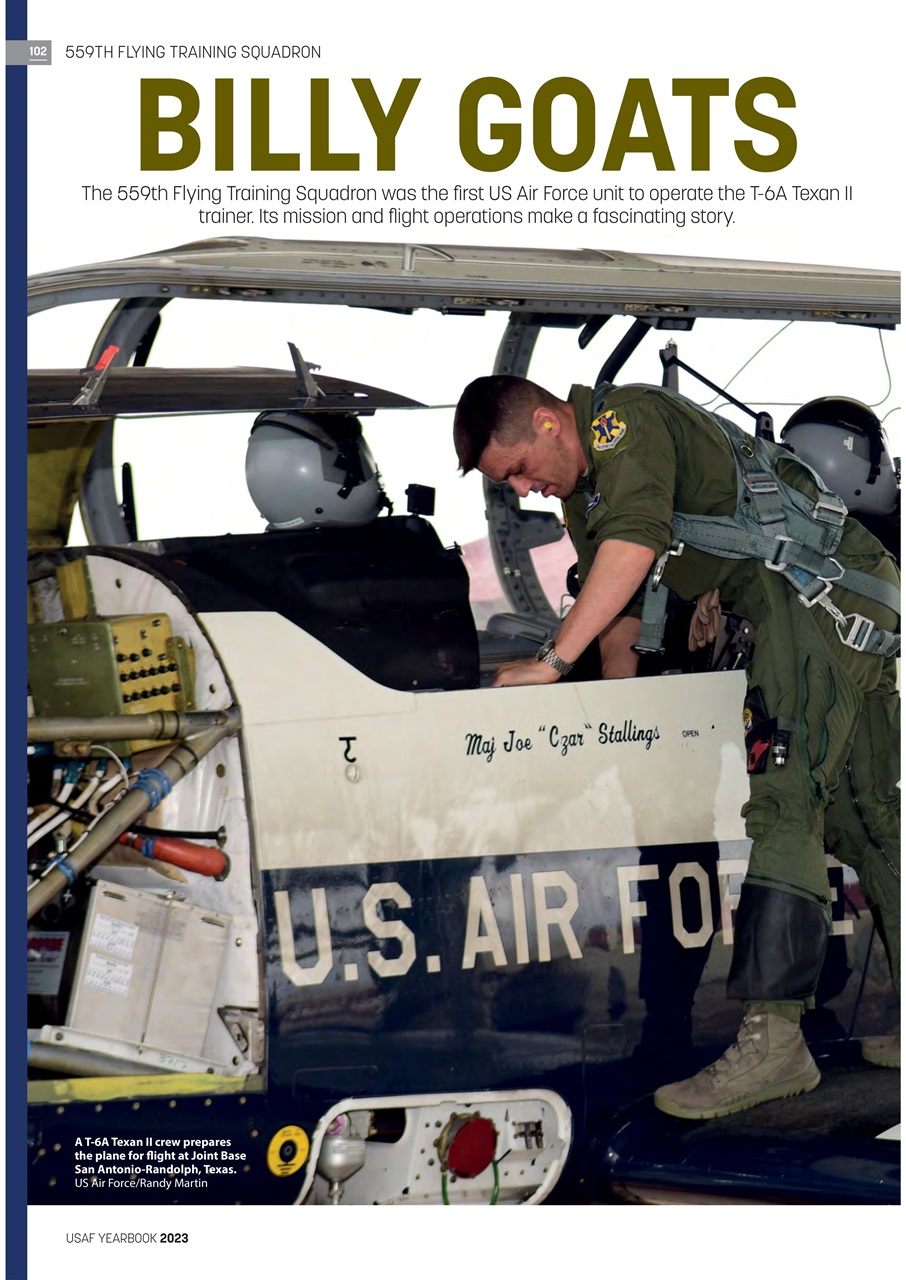 AirForces Monthly Magazine USAF Air Power Yearbook 2023 Special Issue