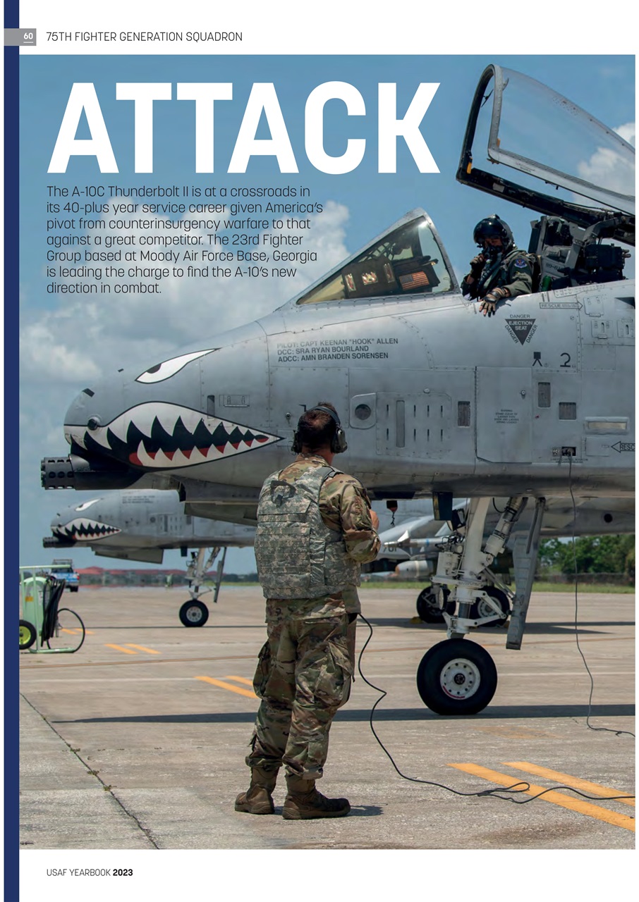 Combat Aircraft Journal Magazine - USAF Air Power Yearbook 2023 Special ...