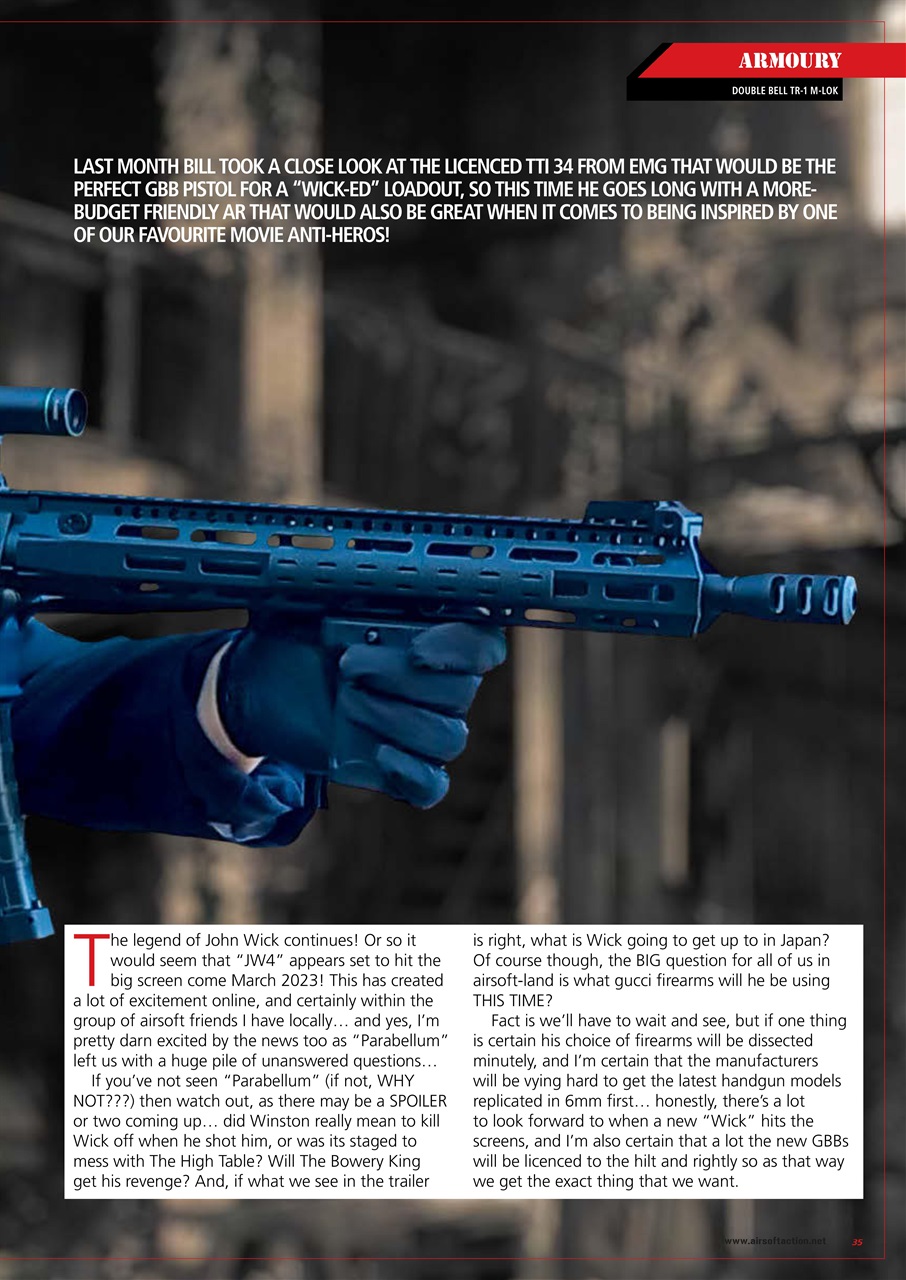 Airsoft Action Magazine January 2023 Back Issue