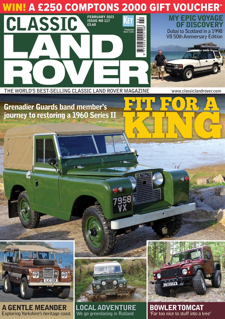 Classic Land Rover Magazine - February 2023 Subscriptions | Pocketmags