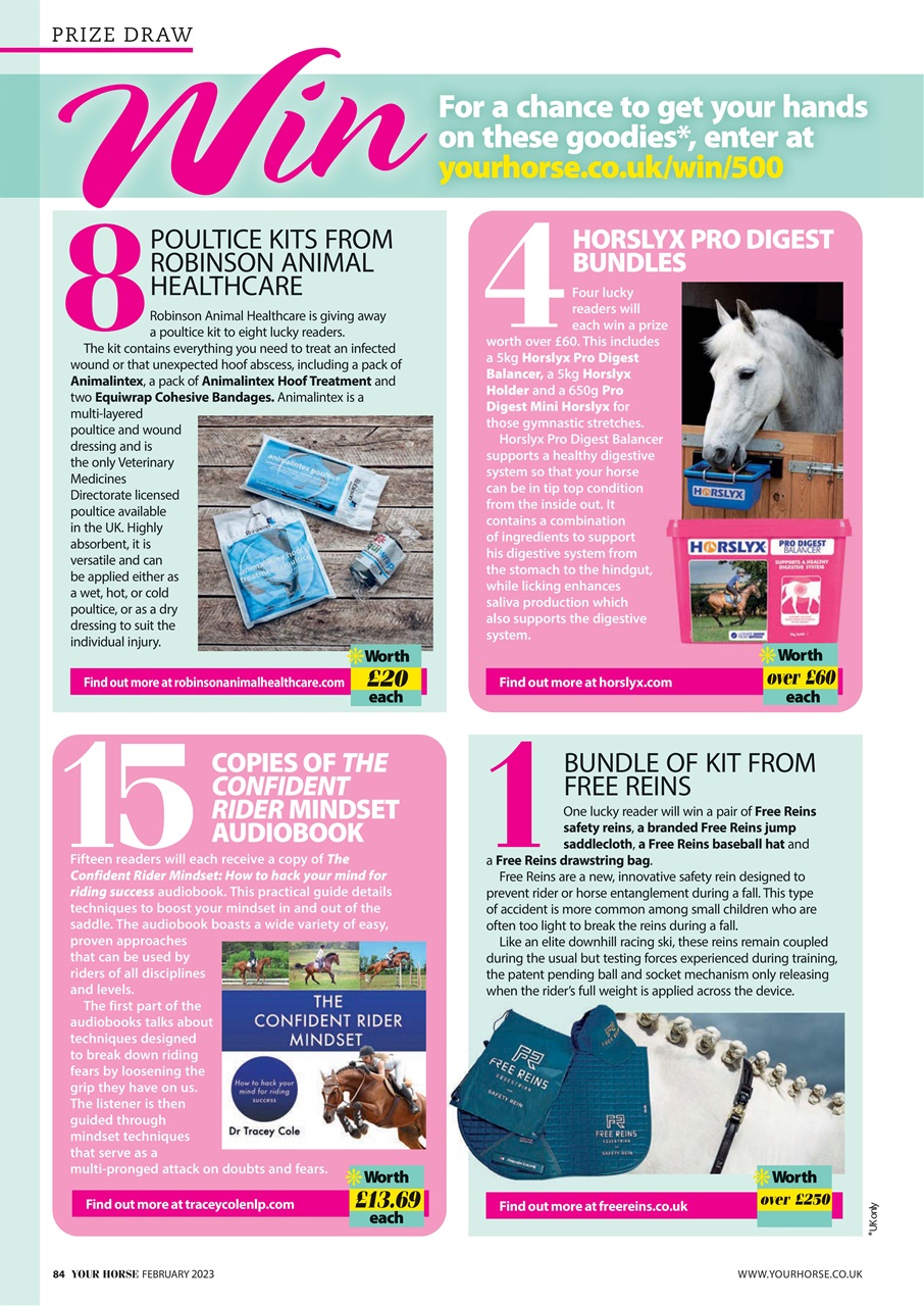 Your Horse Magazine Feb23 Back Issue