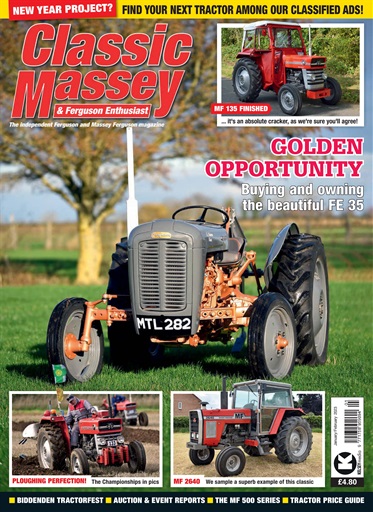 Classic Massey Magazine - Jan/Feb 23 Back Issue