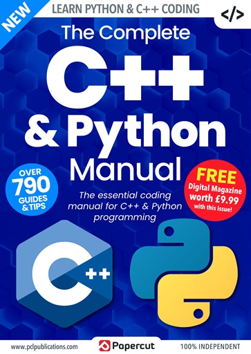 Python & C++ The Complete Manual Magazine - Winter 2022 Back Issue