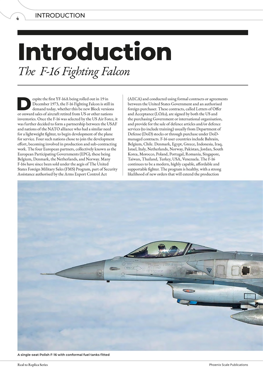 Phoenix Digital Bookshop - F-16 Fighting Falcon - Part 2 Back Issue