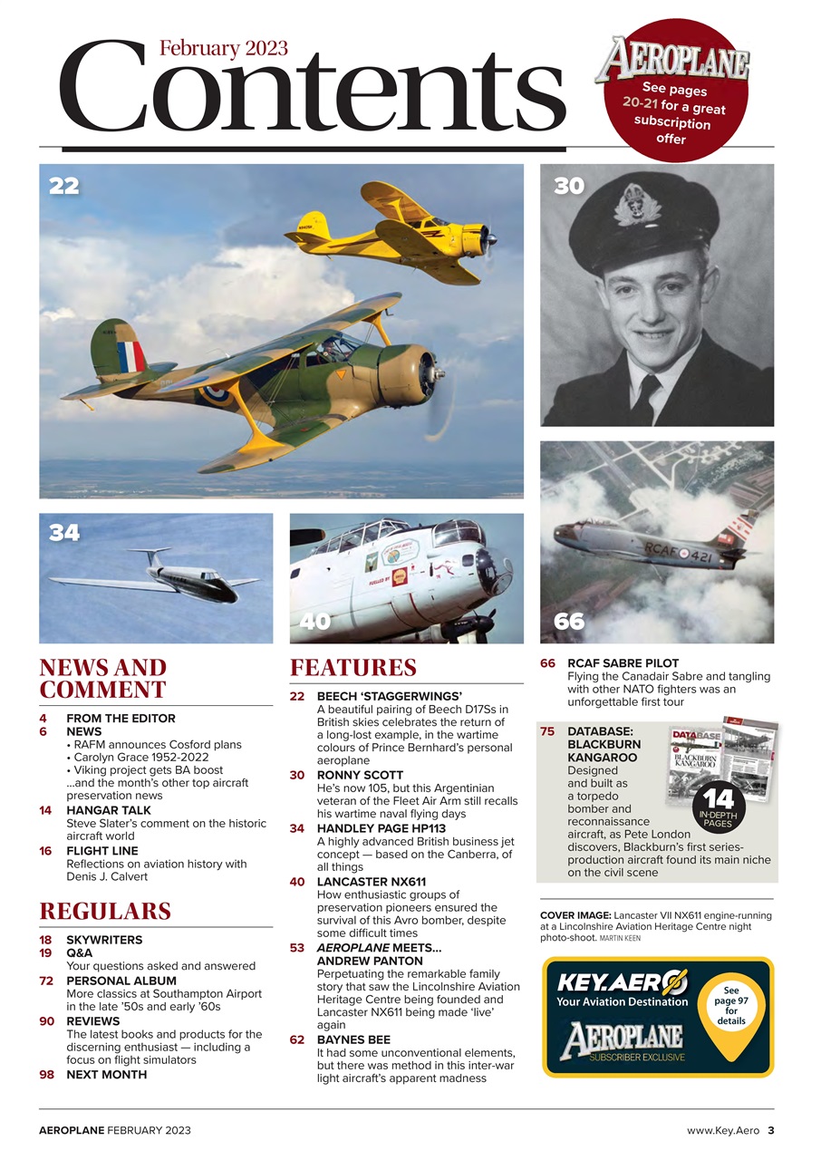 Aeroplane Magazine - February 2023 Back Issue