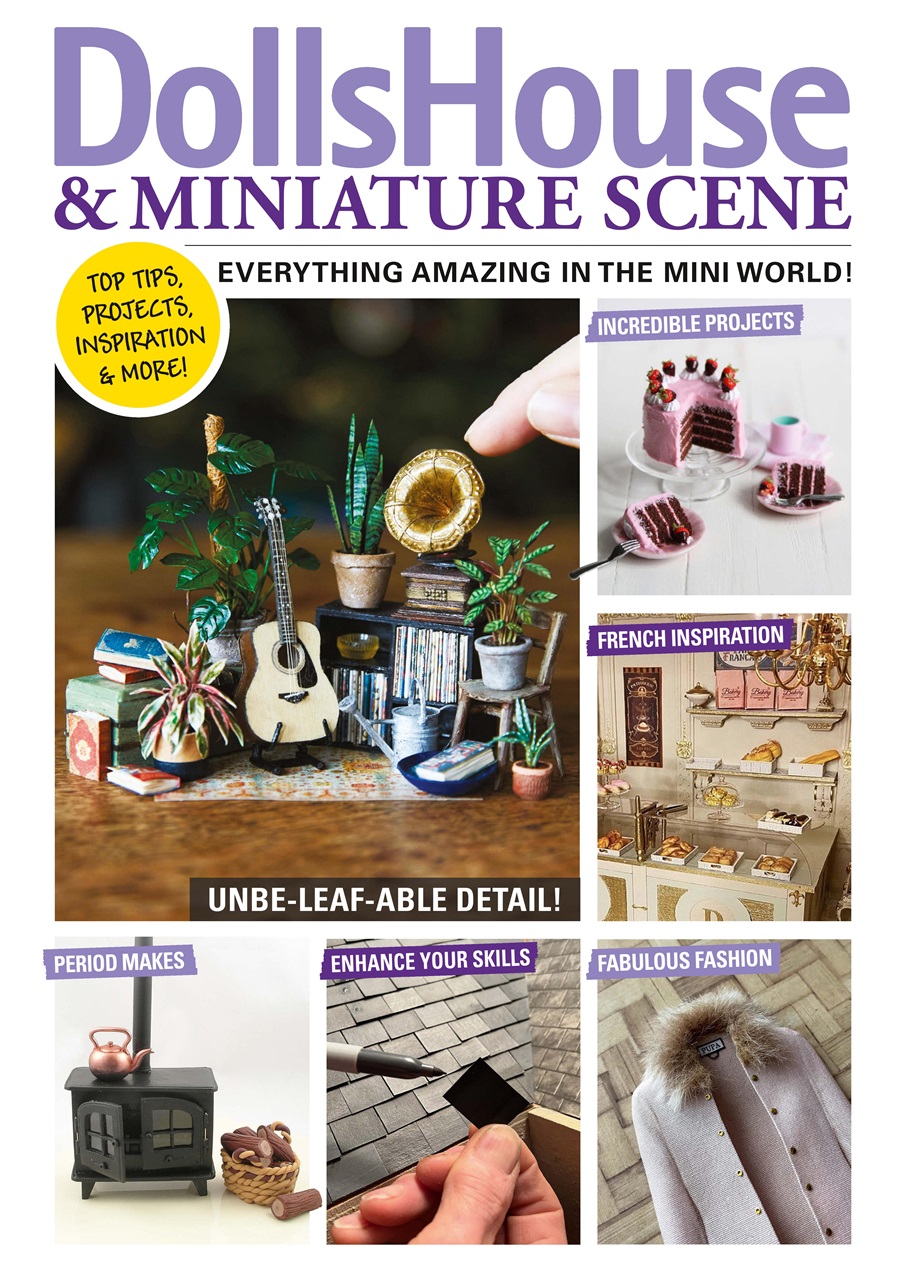 Dolls House and Miniature Scene Magazine FREE Sample Issue Special Issue