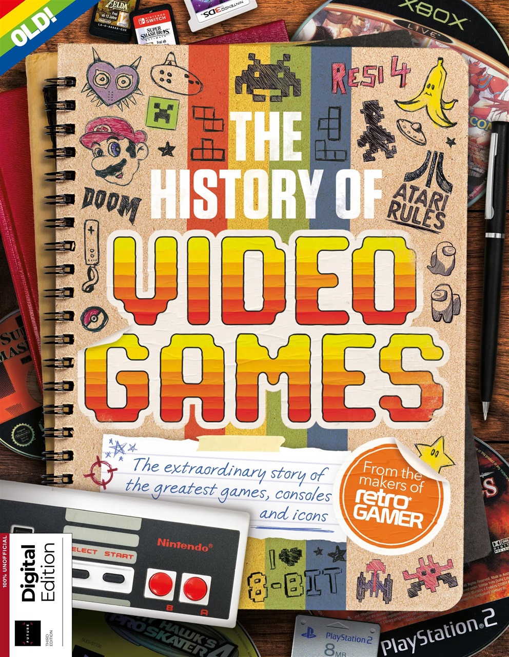 Gaming Bookazine History of Videogames Third Edition Back Issue