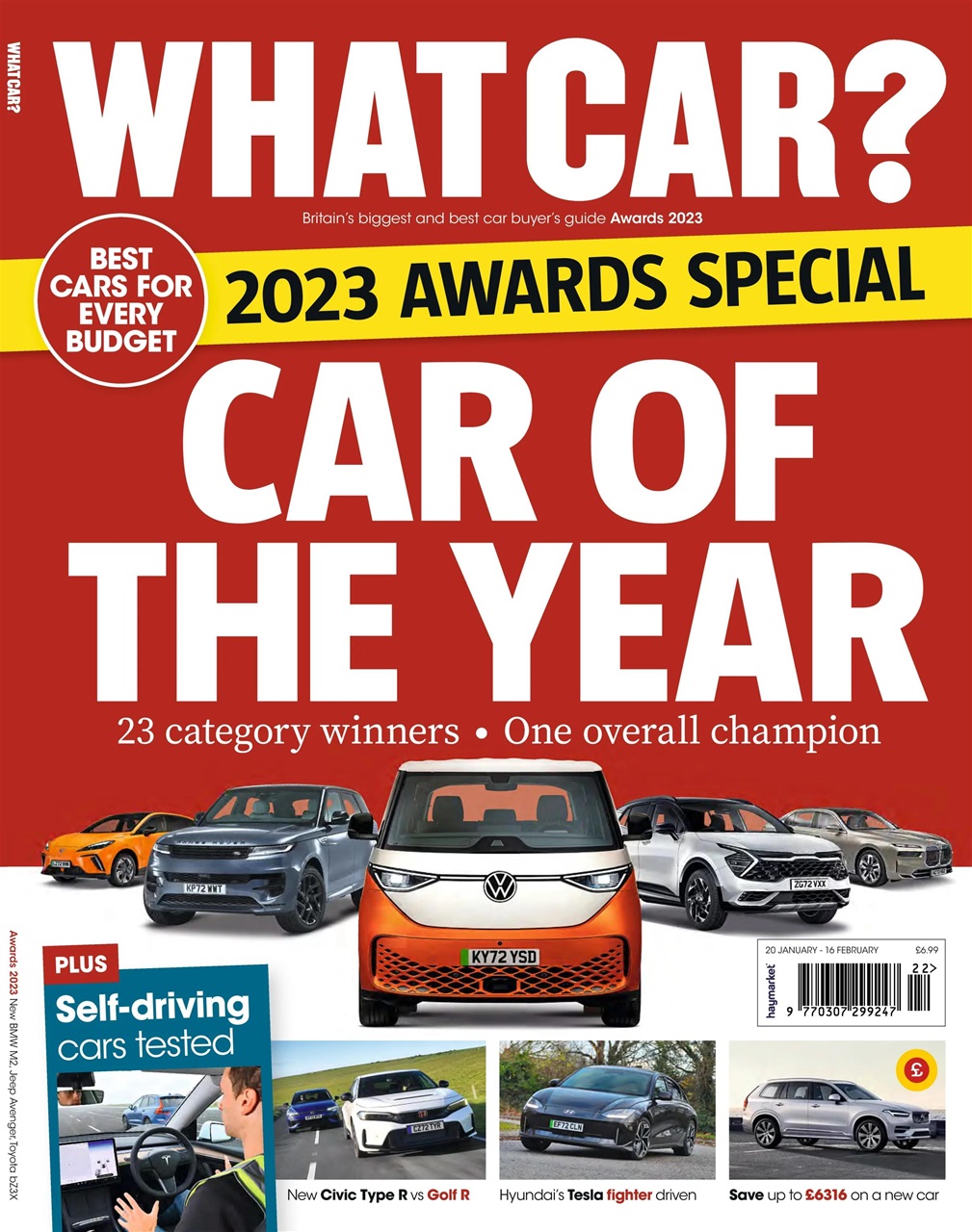 What Car? Magazine - Awards 2023 Subscriptions 