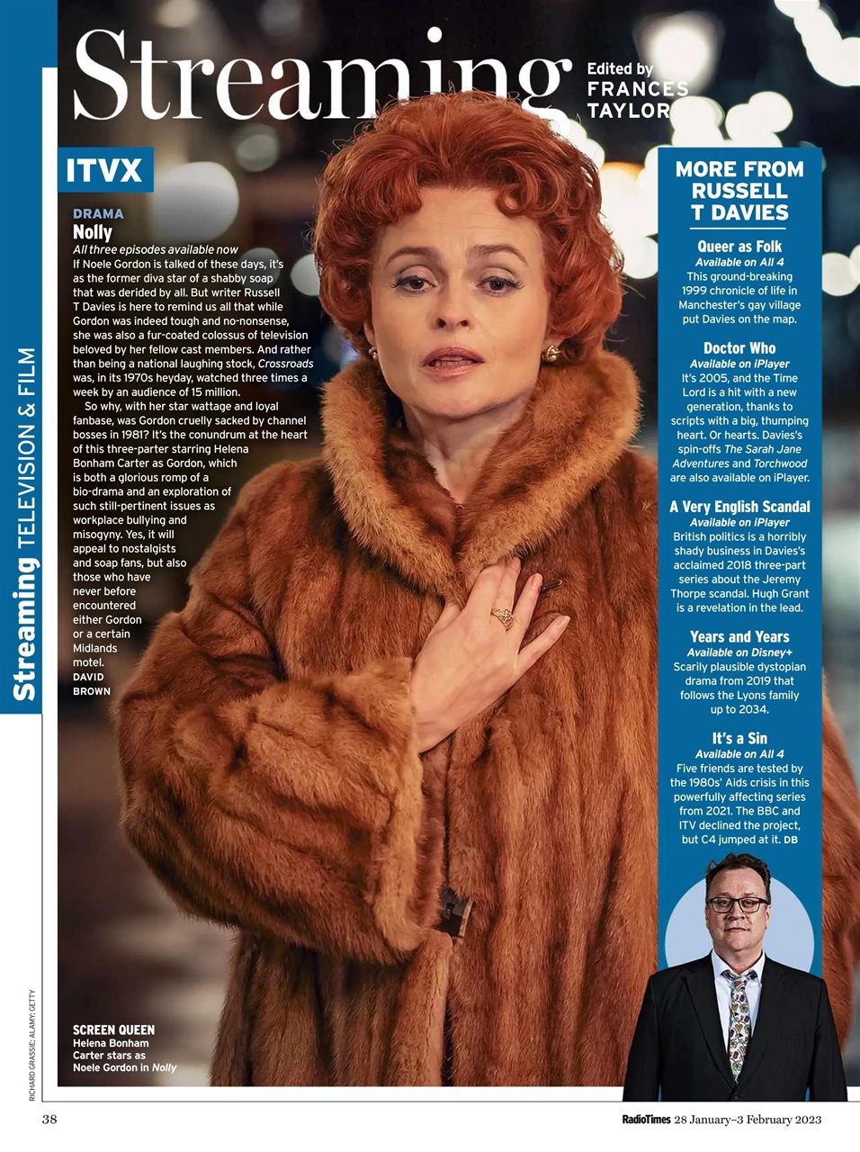 Radio Times Magazine 283rd February 2023 Back Issue