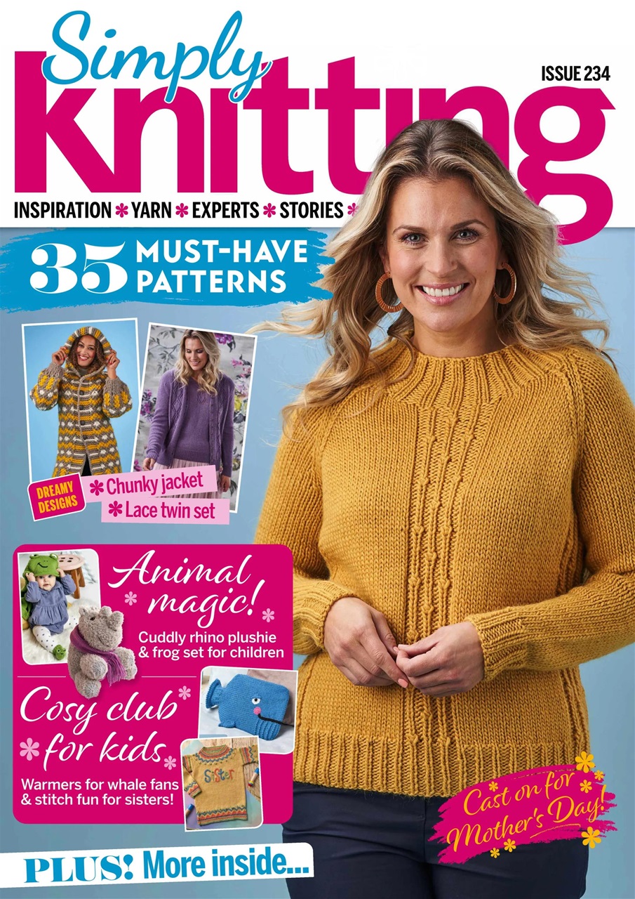 Simply Knitting Magazine - February 2023 Subscriptions | Pocketmags