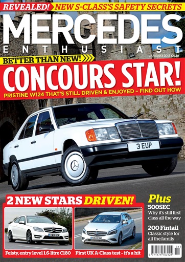 Mercedes Enthusiast Magazine - January 2013 Back Issue