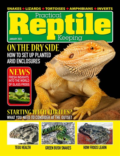 Practical Reptile Keeping Magazine - January 2023 Back Issue