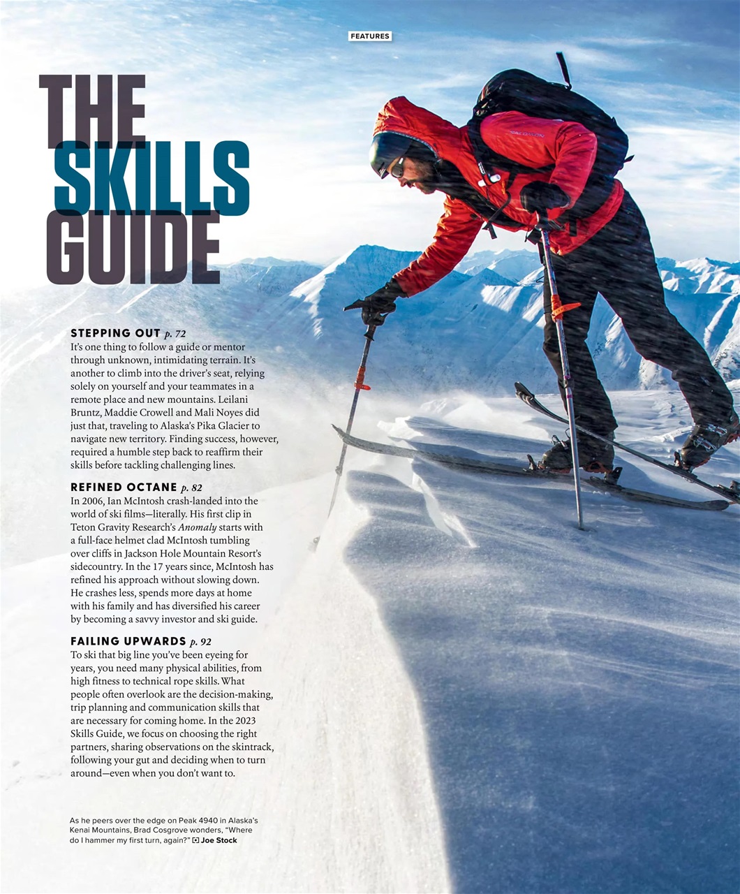 Backcountry Magazine The 2023 Skills Guide 150 Back Issue