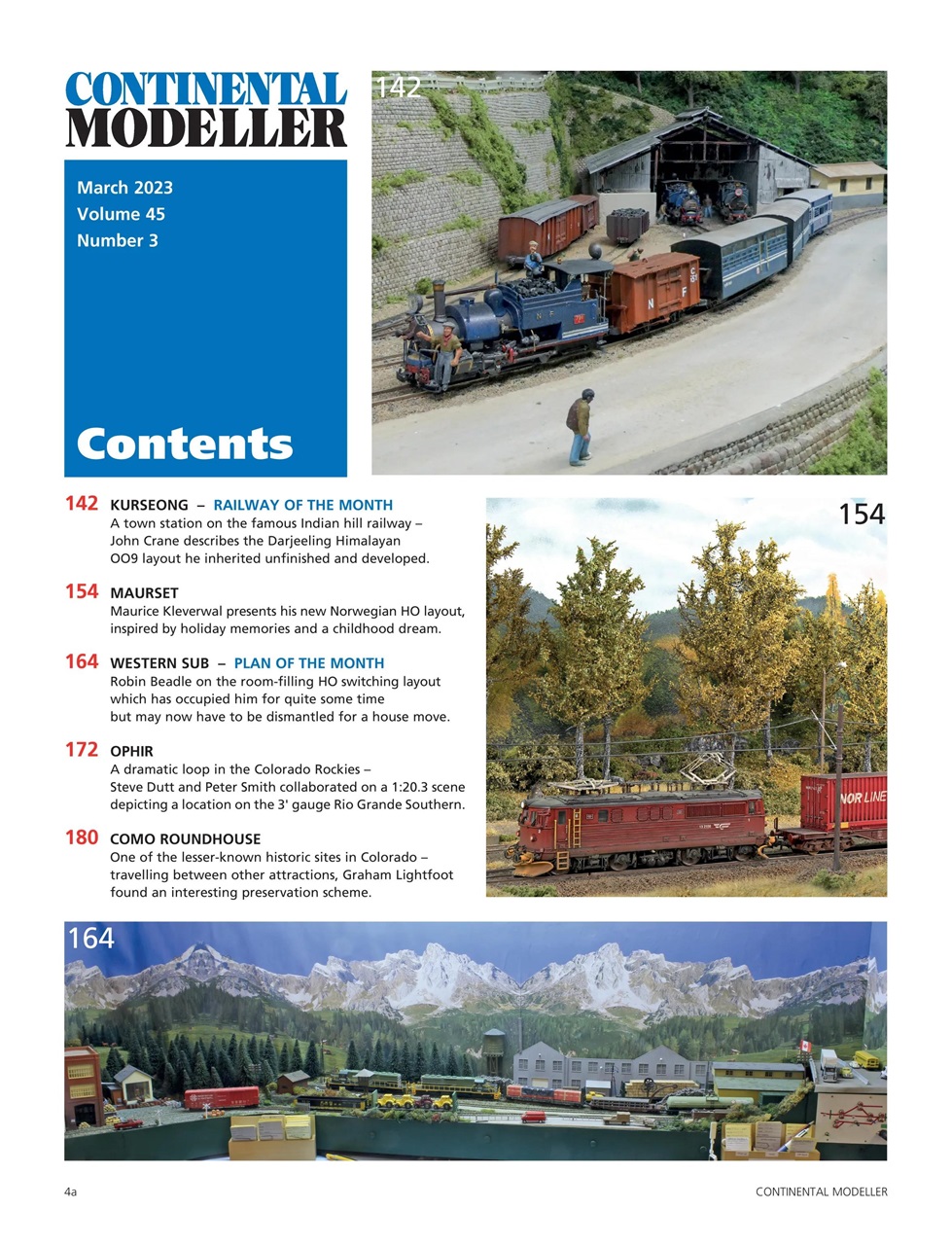 Continental Modeller Magazine - Mar -23 Back Issue