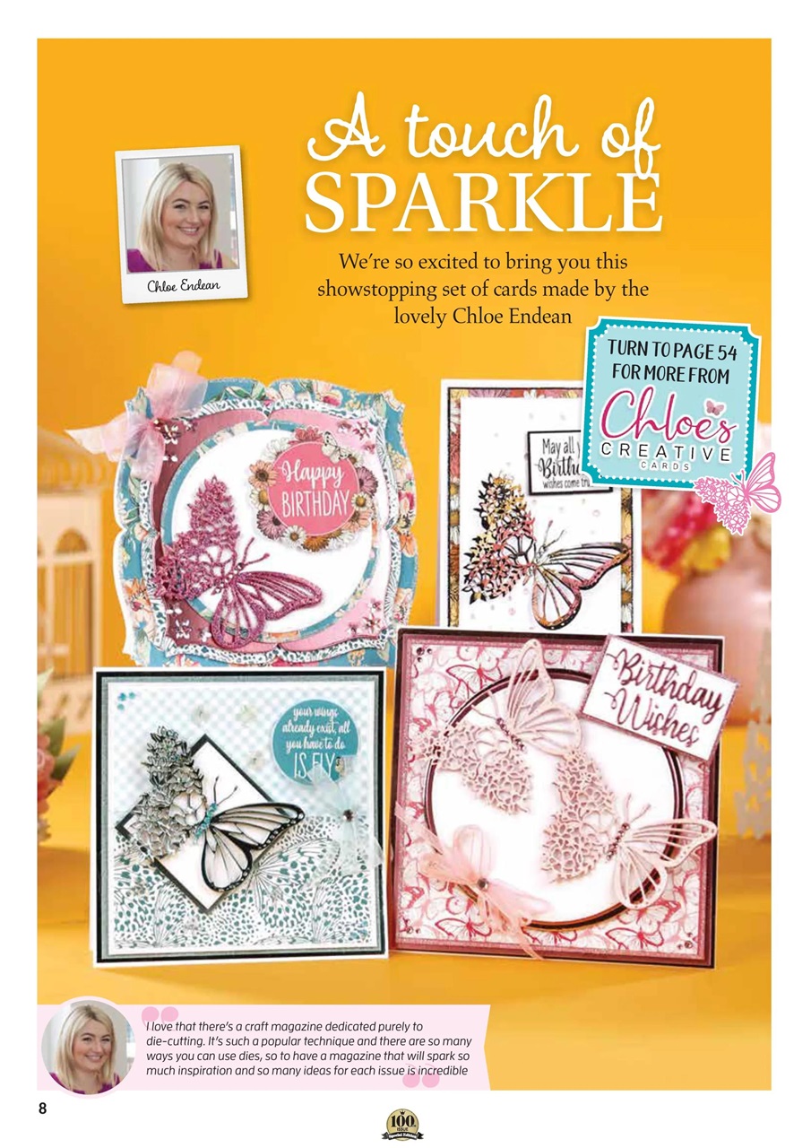 DieCutting Essentials Magazine 100 Back Issue