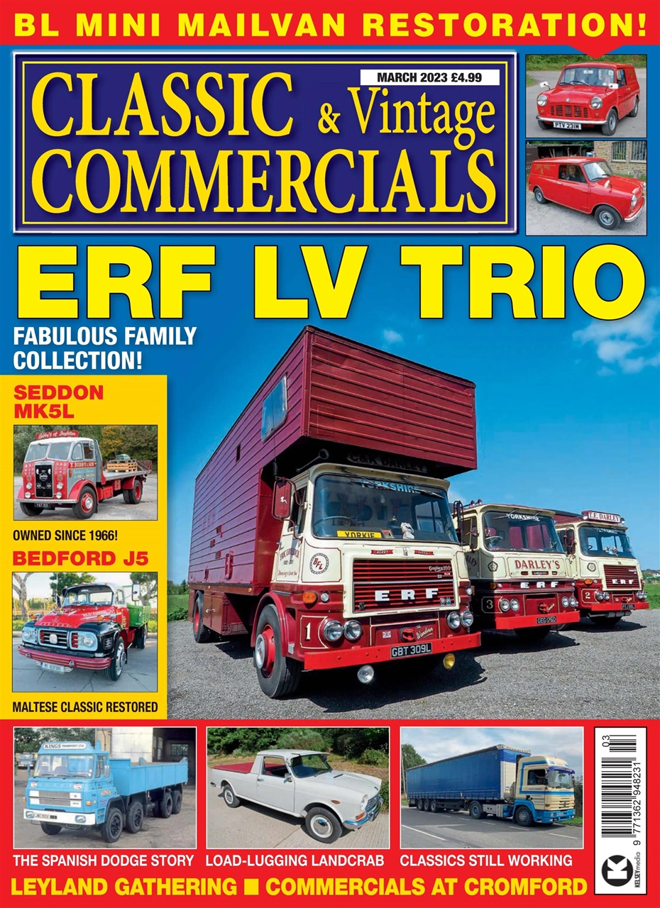 Classic & Vintage Commercials Magazine - Mar-23 Subscriptions | Pocketmags