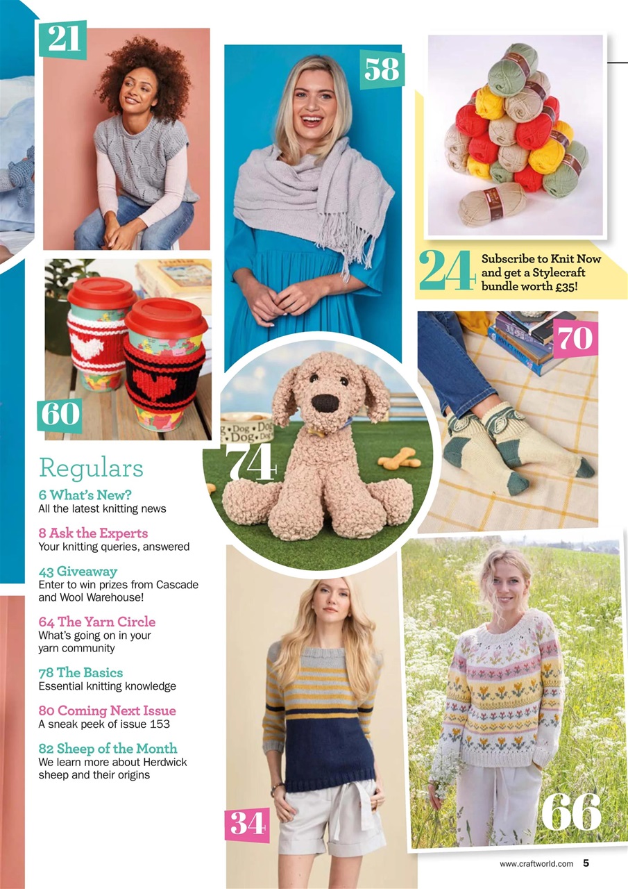 Knit Now Magazine Issue 152 Subscriptions Pocketmags