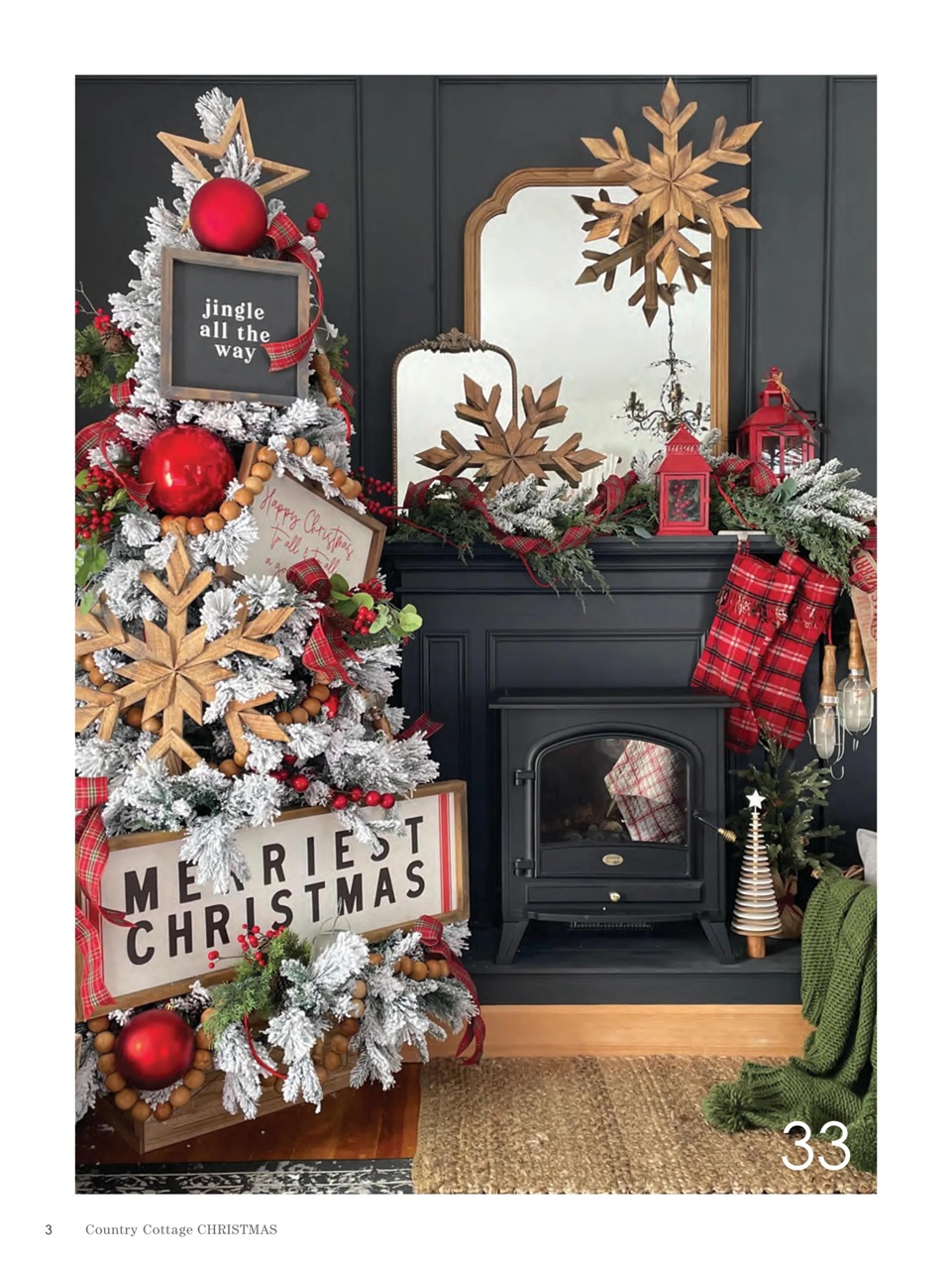 The Cottage Journal Magazine Country Cottage Christmas 2022 Special Issue