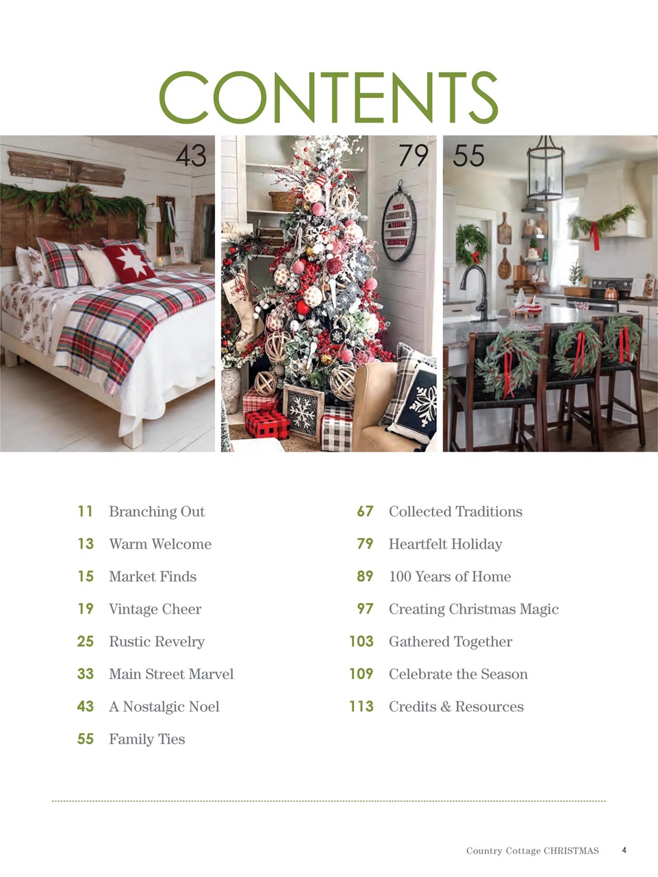The Cottage Journal Magazine Country Cottage Christmas 2022 Special Issue
