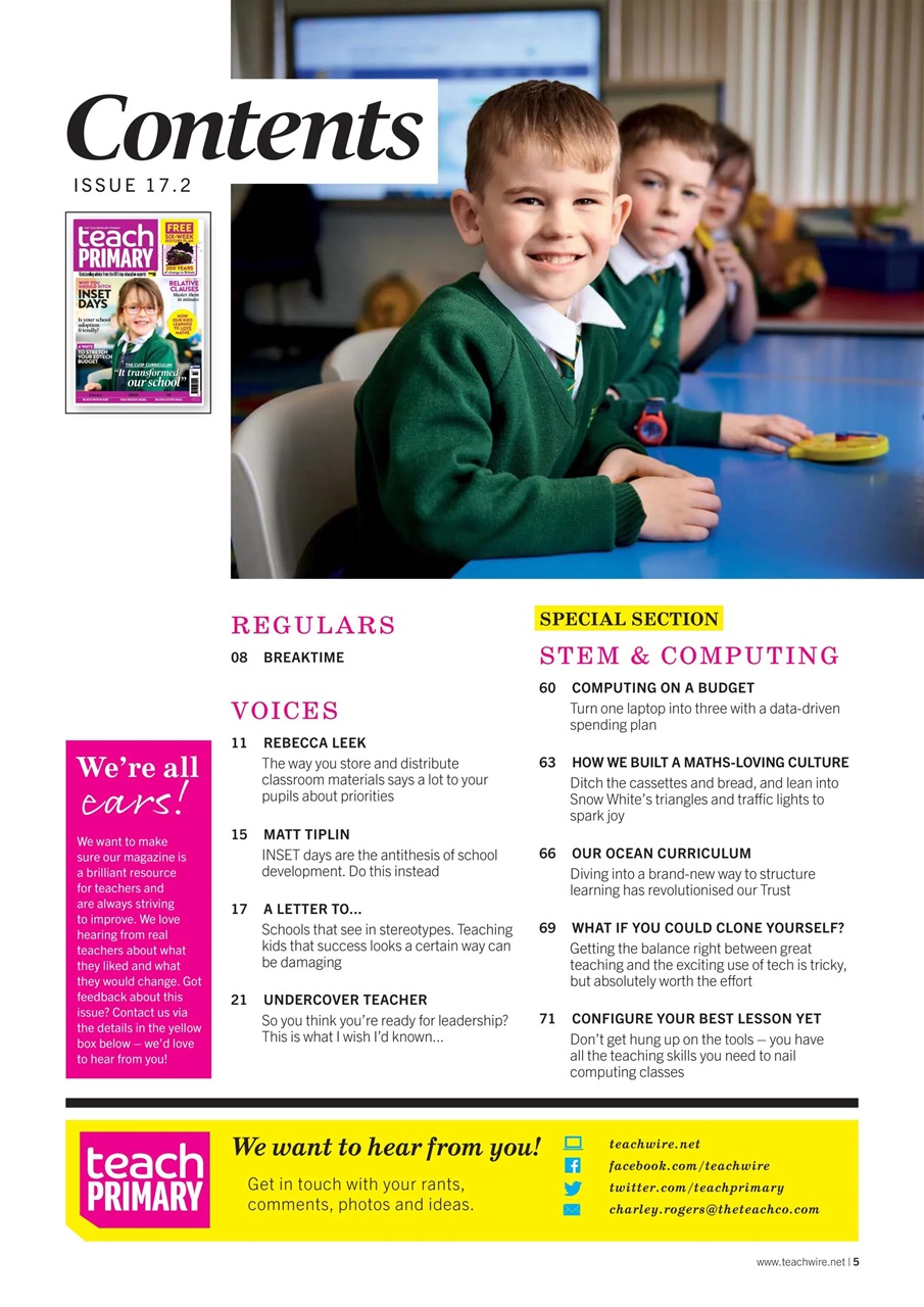 Teach Primary Magazine - V. 17 No. 2 Back Issue