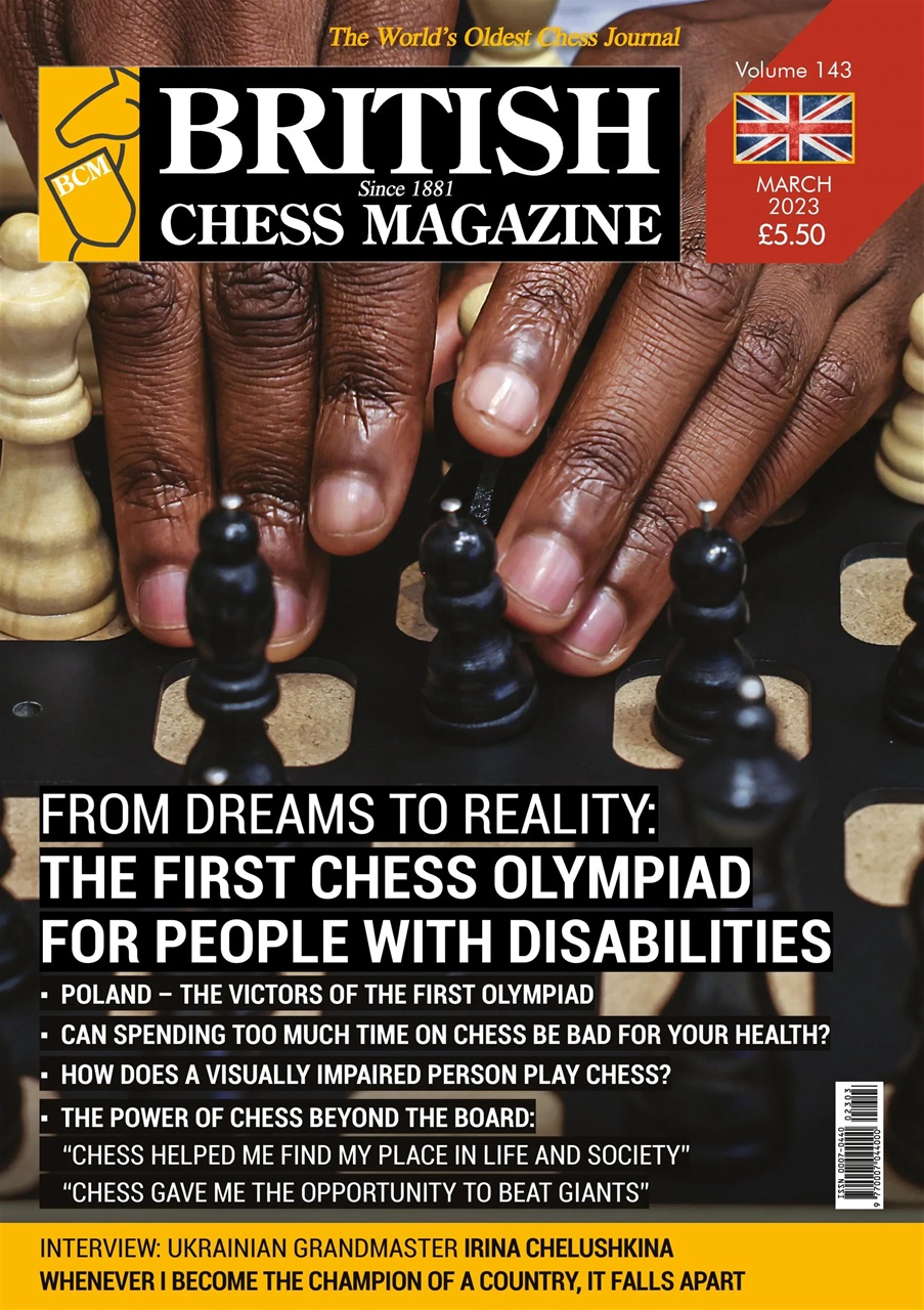 British Chess Magazine March 2023 Back Issue