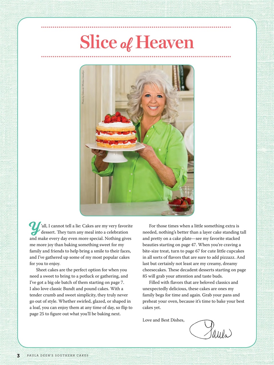 Cooking with Paula Deen Magazine - Best Southern Cakes 2021 Special Issue