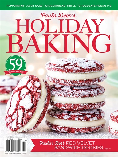 Cooking with Paula Deen Magazine - Holiday Baking 2021 Special Issue